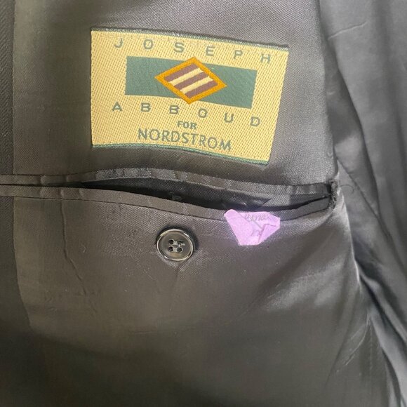 Joseph Abboud Nordstrom 2-Piece Wool Suit‎ Mens 46L Blazer 39x30.5 Pants Career - Picture 5 of 16